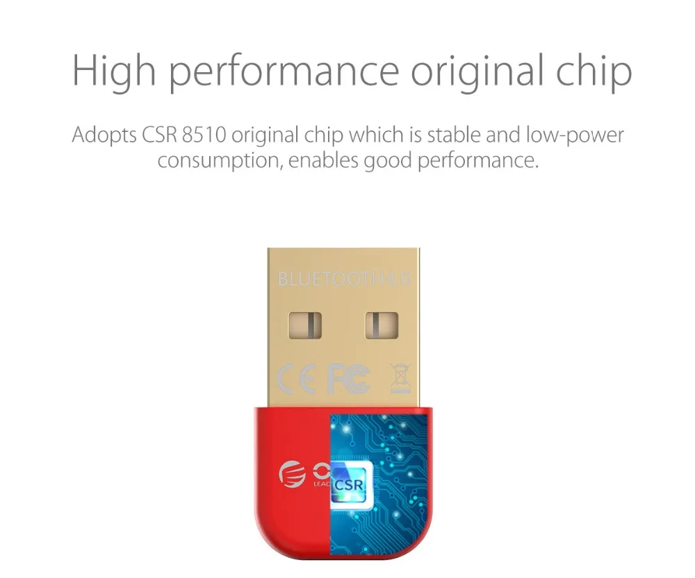 ORICO беспроводной USB Bluetooth компьютерный адаптер 4,0 aptx Bluetooth ключ музыкальный передатчик звуковой приемник Bluetooth адаптер