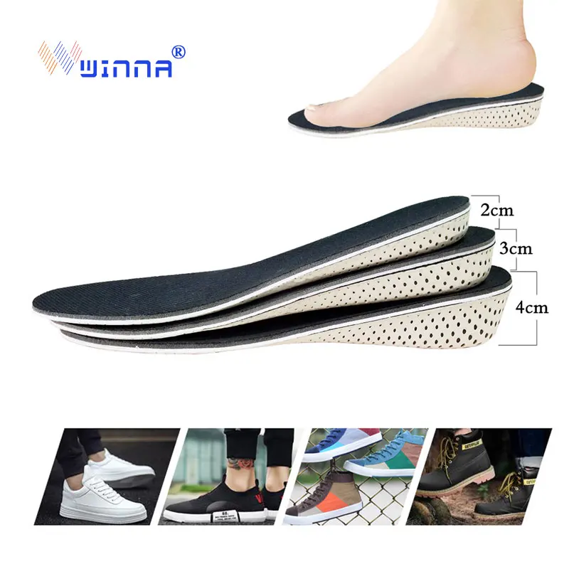 

Unisex Height Increase Insole Breathable Eva 4.0cm Sport Increase Pad Insert Mat