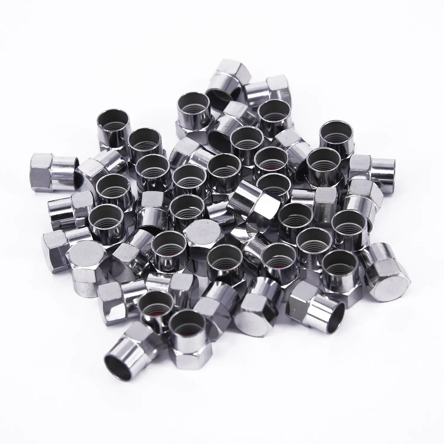 Хромированные колпачки клапана шины с воздушным давлением для автомобилей и