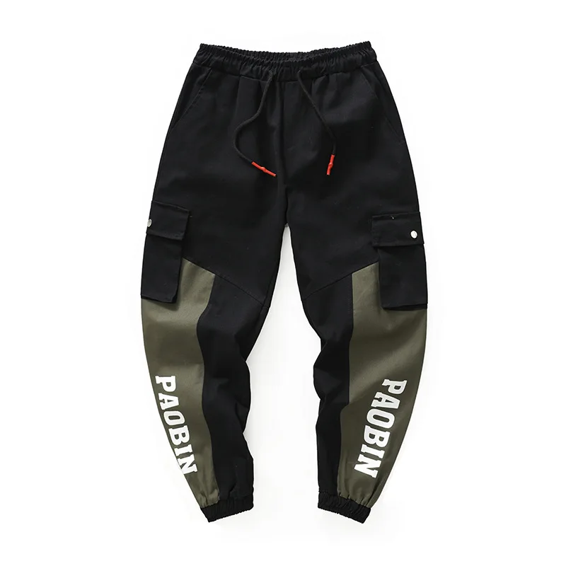 Men's casual Pants large-sized Harem trousers Hip Hop Fashion safari style cargo pants Spring Autumn M-5XL | Мужская одежда