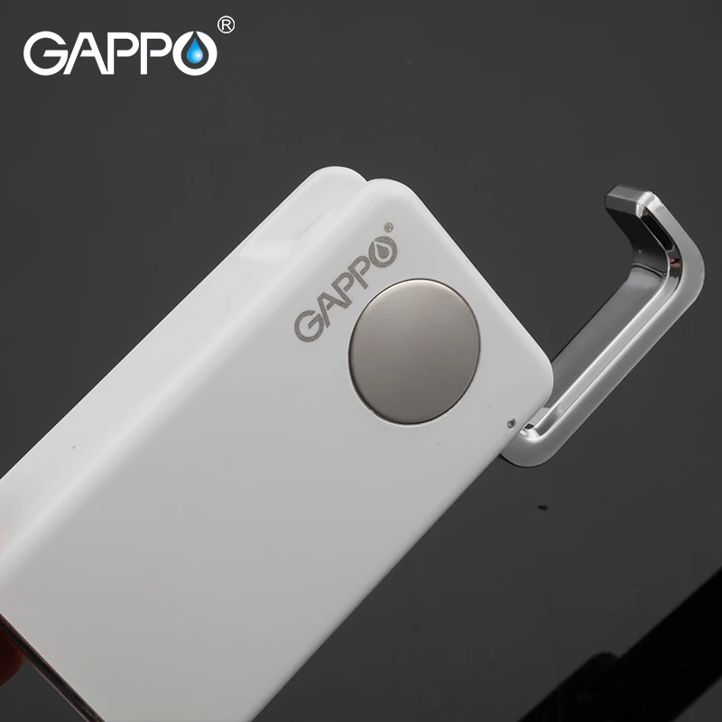 GAPPO robe hooks ABS wall mounted single tower hanger bathroom Robe Hook hat holder living room accessories Обустройство дома