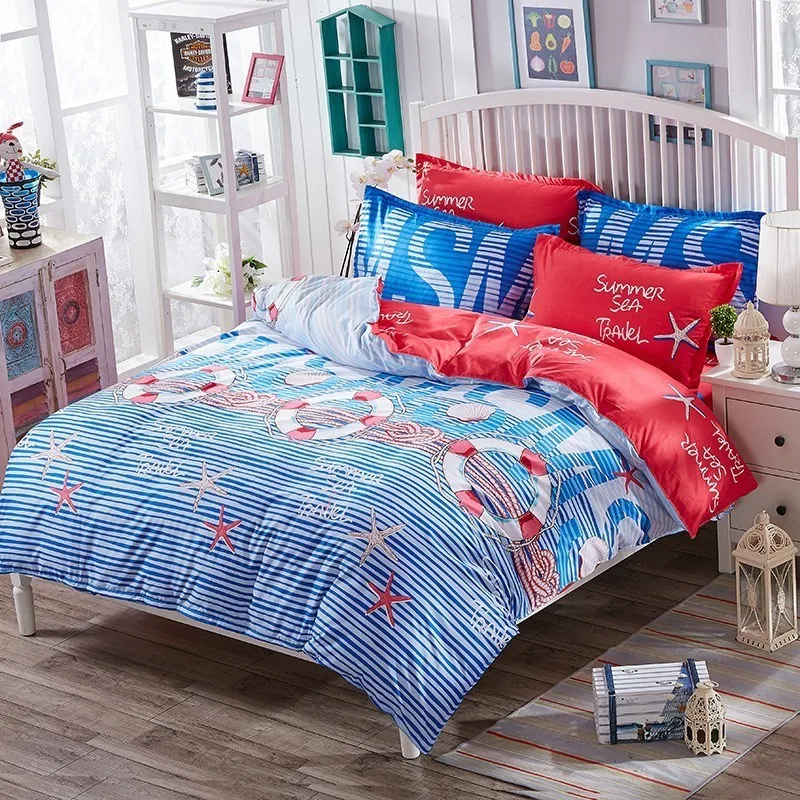 New Creative Pattern Duvet Cover 3/4 pcs Bedding Set Adult Kids Child Bed Linen Single Full Double Queen King Size Bedspreads 2m | Дом и сад