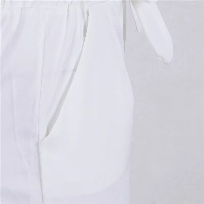 Женские брюки карандаш на завязках однотонные с высокой талией офисные для лета