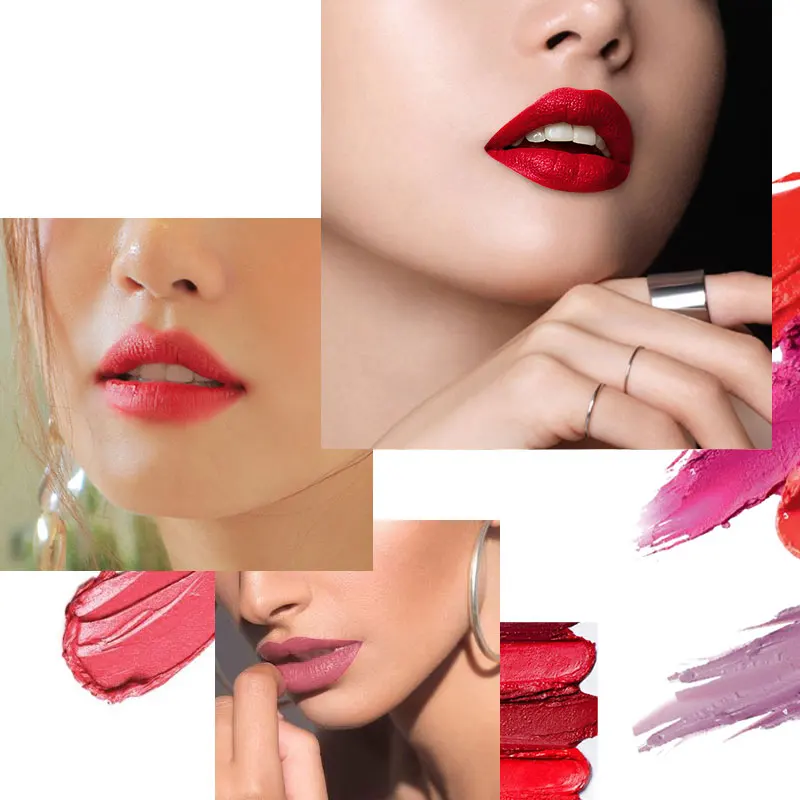 Компактная Матовая жидкая губная помада Maquiagem Femme 12 цветов водостойкий блеск для