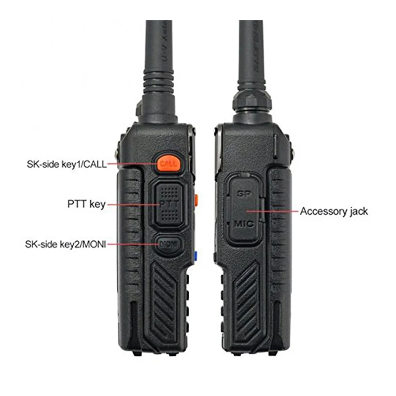 BAOFENG UV-5RE профессиональная радиостанция 5 видов цветов