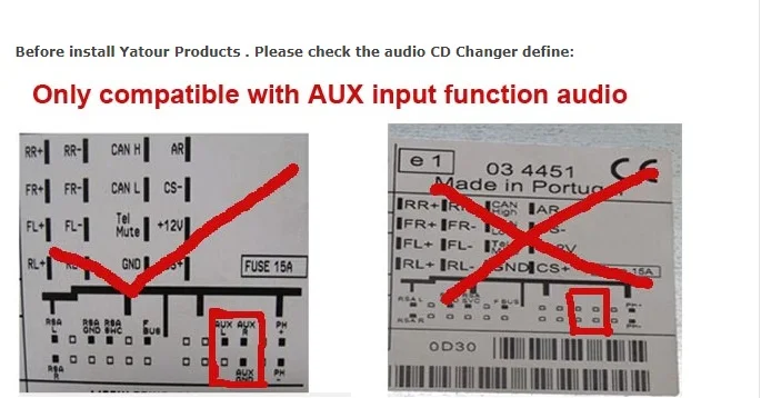 Bluetooth музыкальный адаптер AUX-IN аудио адаптер для автомобиля стерео Opel CD30MP3 CDC40 CD70 DVD90 с функцией AUX
