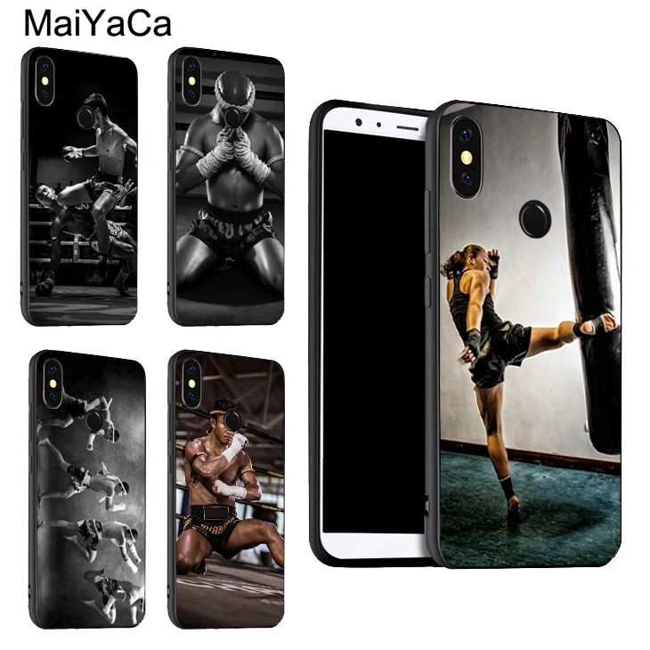 Чехол Muay Thai для Xiaomi Redmi Note 10 Pro 7 8 8T 9S 9 боевой чехол 9T 9C 9A 8A|Бамперы| |