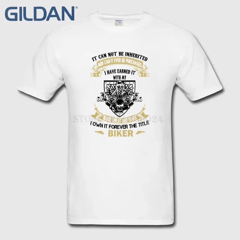 Making Uniform Size For Biker Funny Black T Shirts Men Tee Cotton Simple | Мужская одежда