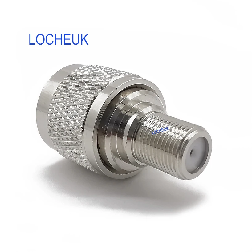 UHF PL-259 штекер для F типа Женский RF коаксиальный адаптер, UHF PL-259 разъем для ТВ антенны, RG-6 кабель, Wi-Fi радио