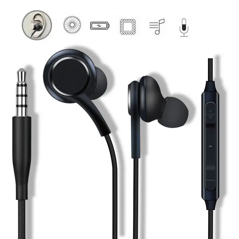 Наушники EO IG955 3 5 мм наушники с микрофоном Проводные Android Универсальные вкладыши
