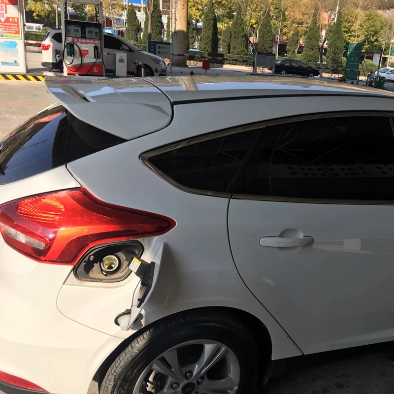 Спойлер для Ford Focus высокое качество ABS материал заднее крыло автомобиля Праймер