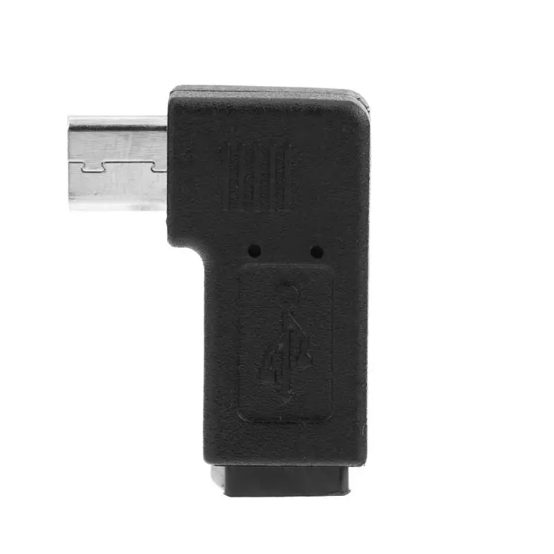 90 градусов под прямым углом локоть Micro USB адаптер «Папа-мама» l-образный Micro USB M/F зарядный преобразователь кабельного разъема