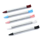 Короткие регулируемые металлические стилусы для Nintendo 3DS, раздвижной стилус, сенсорная ручка