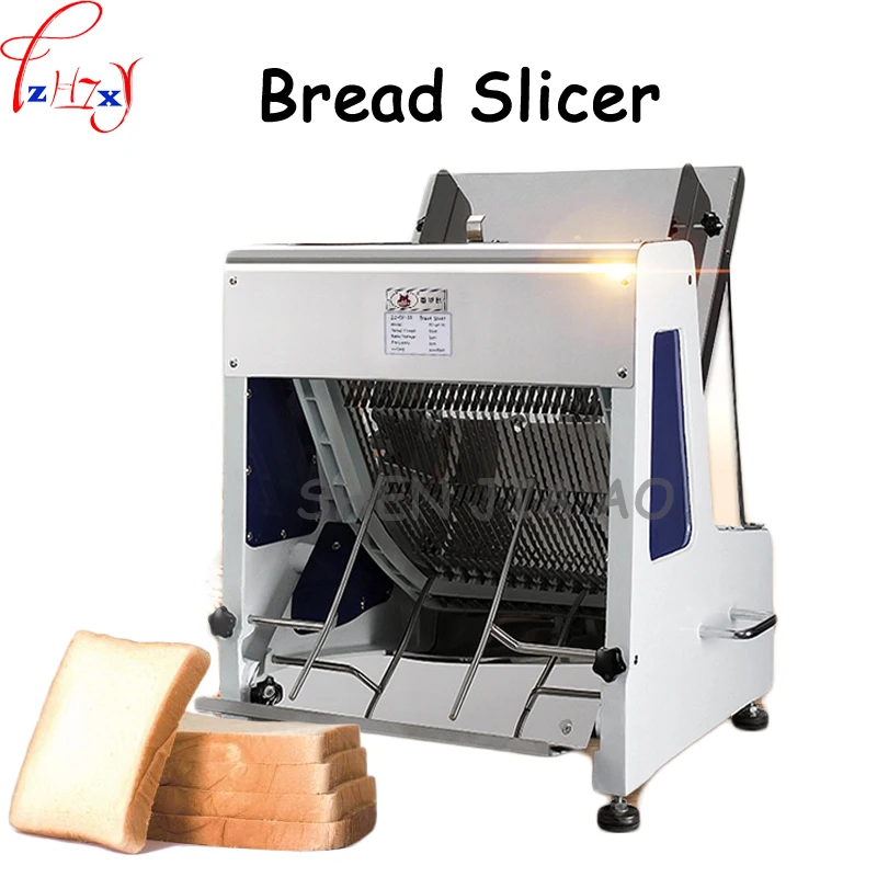 

1pc 110/220VElectric Commercial Stainless Steel Bread Slicer 31 slices of bread slicer square bag Tusi Sanitary tricks machine