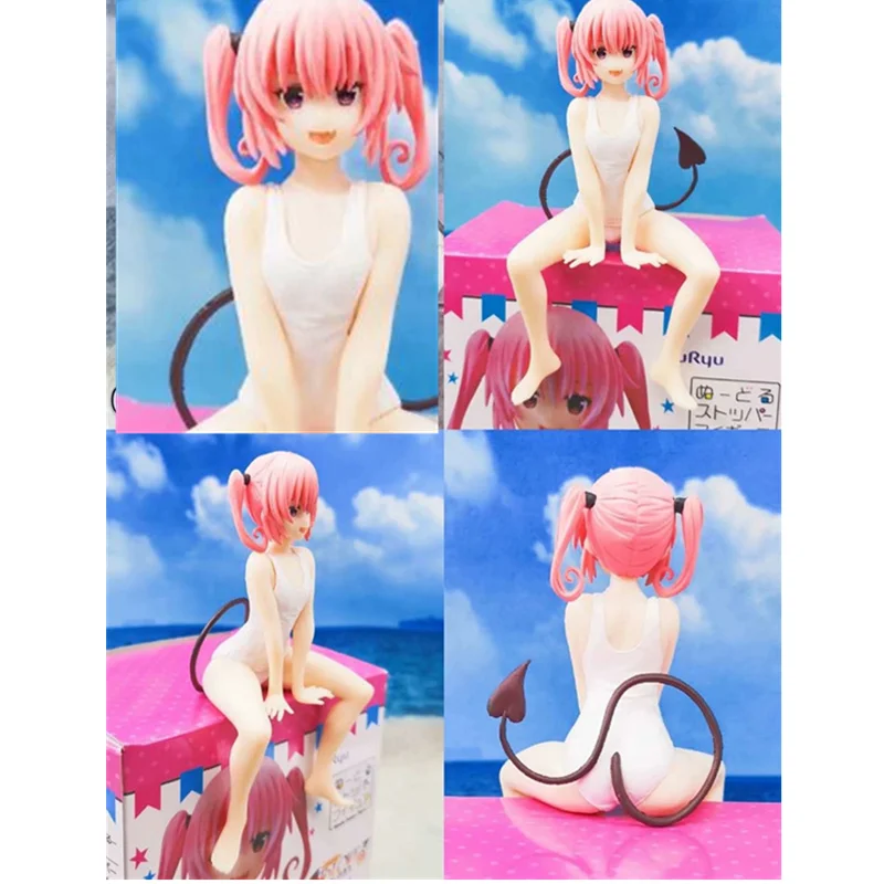 Аниме богиня любви Nana Asta Deviluke бикини ver. Сидячая позиция ПВХ аниме сексуальные