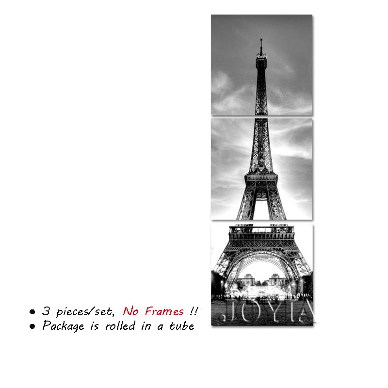 3 шт. настенные картины эйфелевая башня Парижа|art modern|wall artwall art modern |
