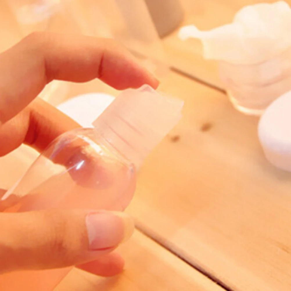 

Fashion Mini Plastic Transparent Small Empty Spray Cream Bottles For Travel Make Up Skin Care Refillable Hot Sale 6Pcs/Set