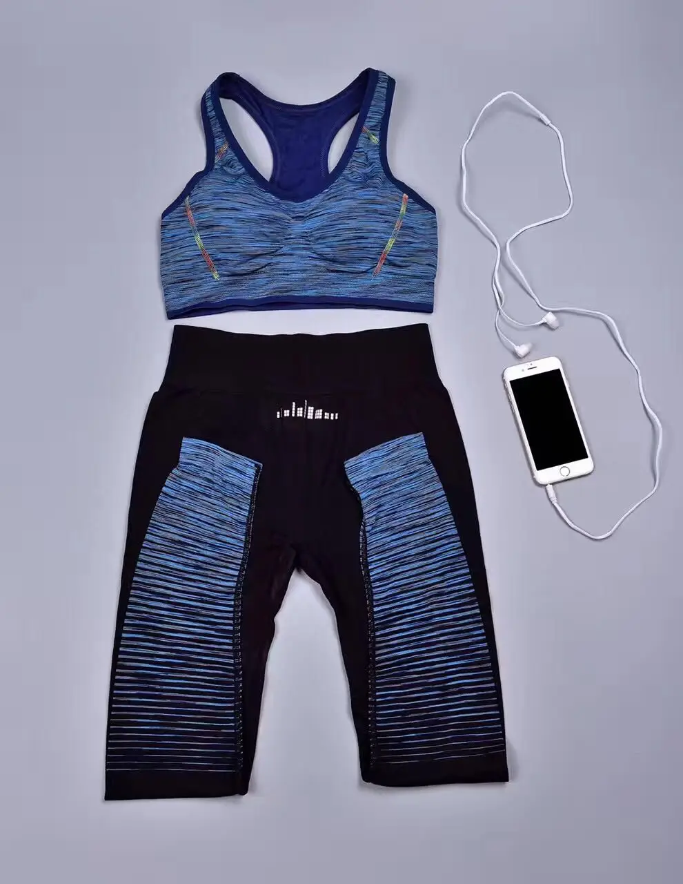 Женские быстросохнущие штаны для йоги MAIJION эластичные спортивные с высокой