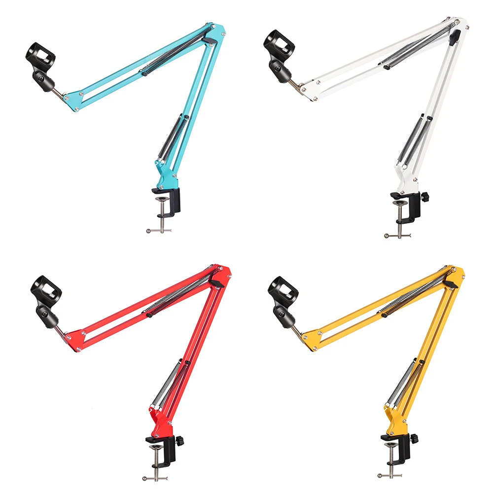 Настольный металлический держатель для микрофонов складной штатив монопод