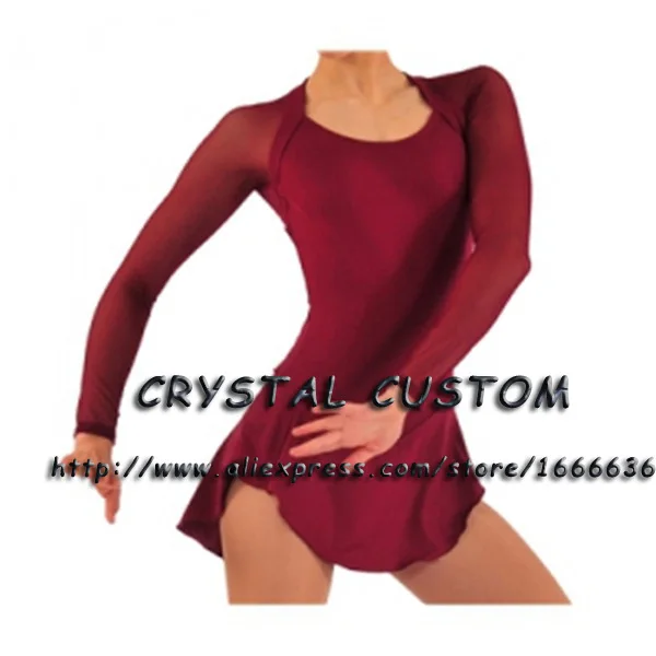 Профессиональное индивидуальное платье для фигурного катания красивое новое