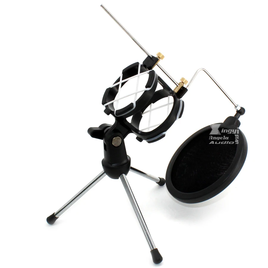 Настольный Штатив для компьютера подставка записи экрана Студийный микрофон поп