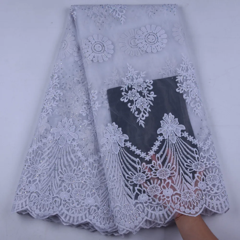 5 ярдов последнее нигерийское кружево ткань 2019 высокое качество Африканское