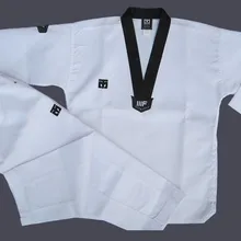 HOT beginners use Mooto taekwondo dobok clothes child adult V-Neck MOOTO taekwondo suit Taekwondo training uniform wholesale