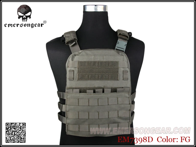 

Emerson Light Weight AVS Vest Airsoft Combat Molle Vest Foliage Green EM7398