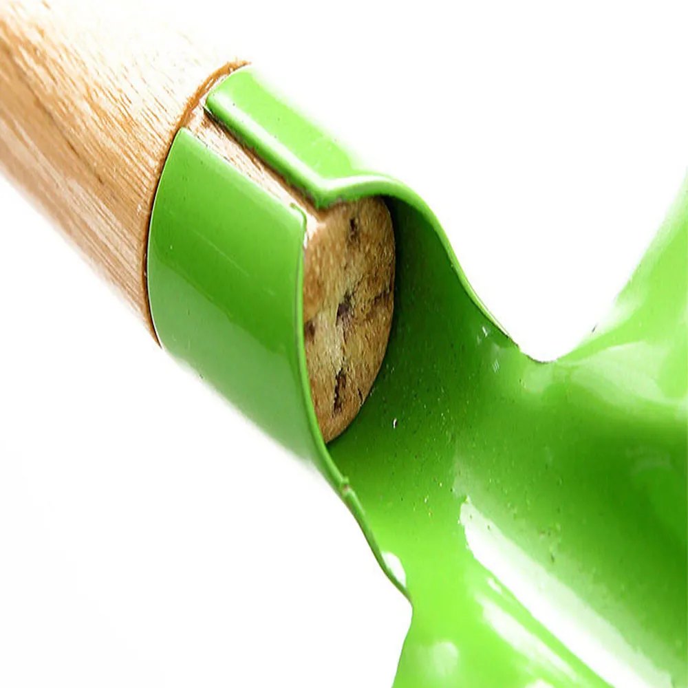 Лопата Сад Открытый красочная ручка из нержавеющей стали лопата дерево Кемпинг