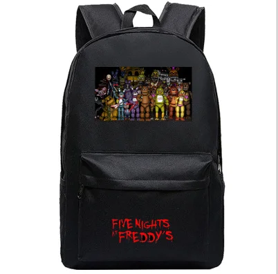 021 Детские рюкзаки Five Nights At Freddy's, Наплечная Сумка Freddy, детская дорожная сумка, школьная сумка для подростков - Цвет: 021