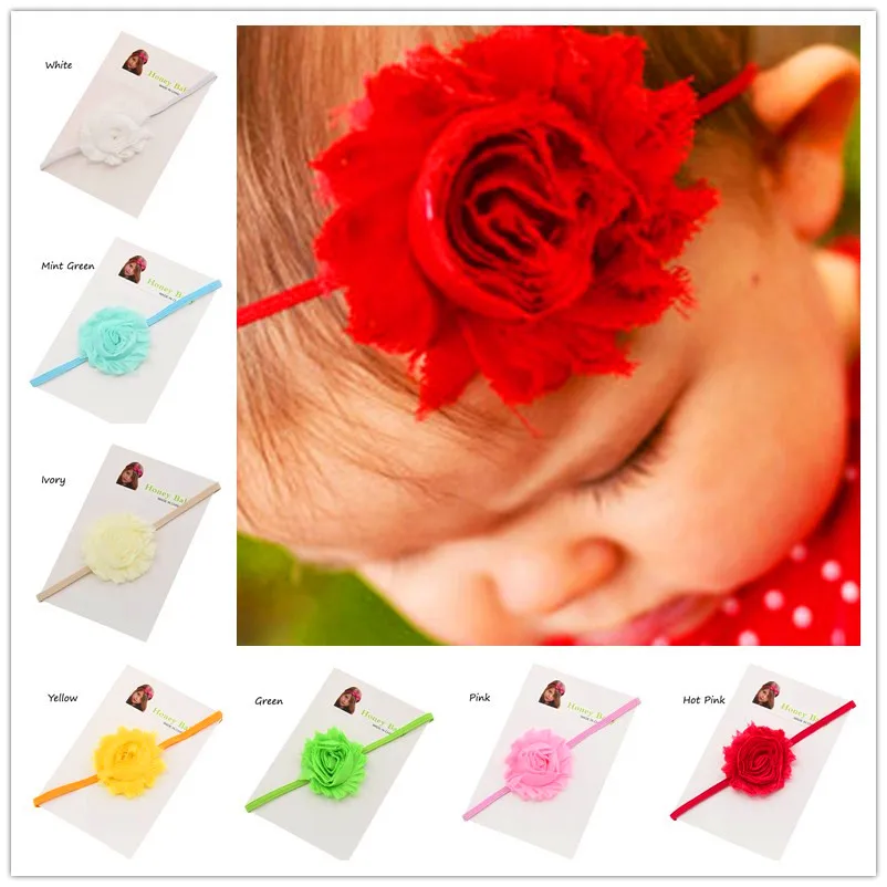 3 шт. шебби-шикарный цветочный ободок для волос |