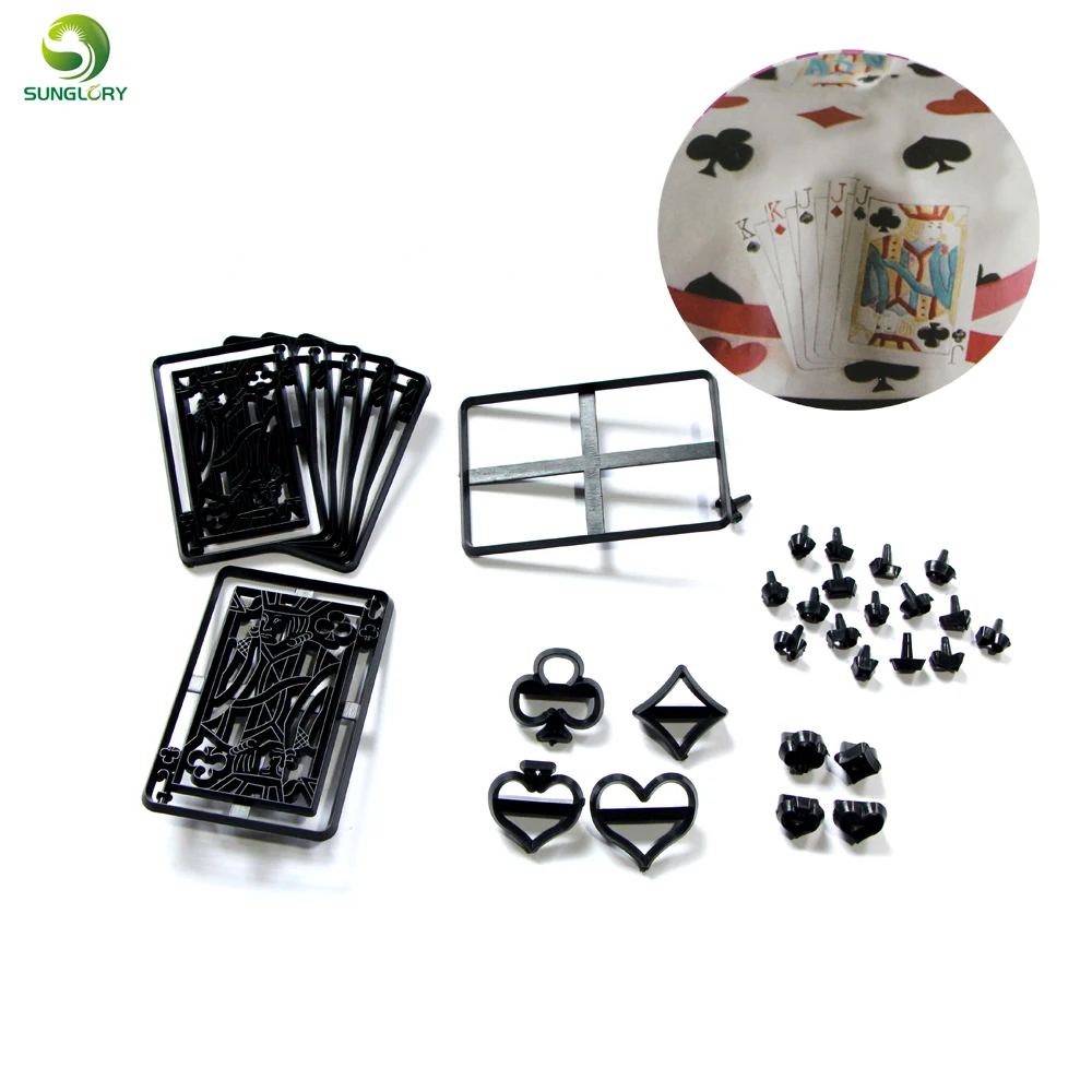 28 шт./компл. Poker Card резак для печенья пластиковый кекс Sugarcraft Fondant Cutter Set Cake Cutting Mold