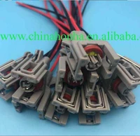 5102050100 pcs for delphi 2 pin diesel injector connector wiring harness rail injector connector plug for ford