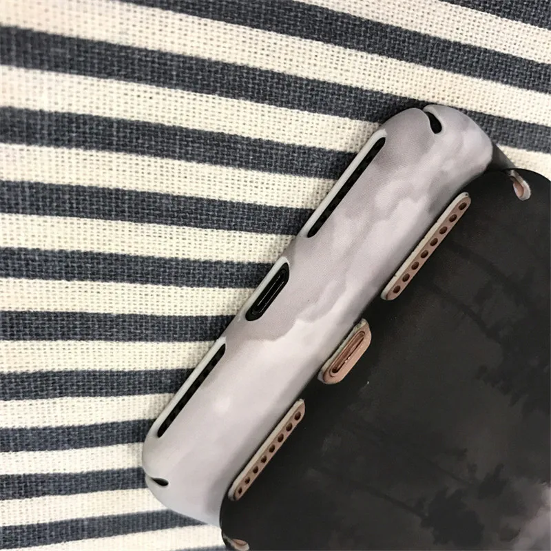Пейзаж жесткий чехол для телефона iPhone 6 S Plus 7 плюс крышка Fundas iphone 8 X XS XR Max случаях