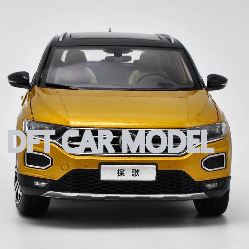 Литья под давлением колеса 1:18 сплав игрушечный автомобиль модель T-ROC 280STI