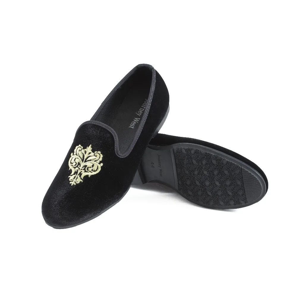 New Fashion Men Velvet Shoes British Men's Flats Smoking Slippers Loafers Dress Black Casual Big Size US 7-13 | Обувь
