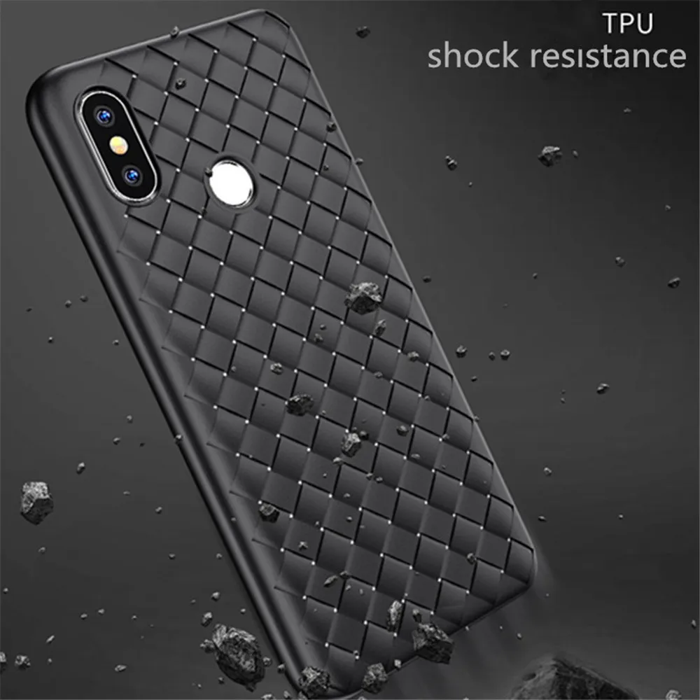 Чехол из тпу для Huawei P20 P30 Pro Honor 10 Lite 8X 8A 8C Y6 Y7 y9 Prime модный плетеный мягкий чехол с