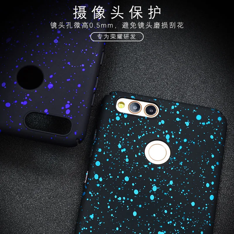 Чехол YueTuo etui funda Coque чехол для Huawei Honor 7X7 X play 3d блестящие матовые Роскошные ультра