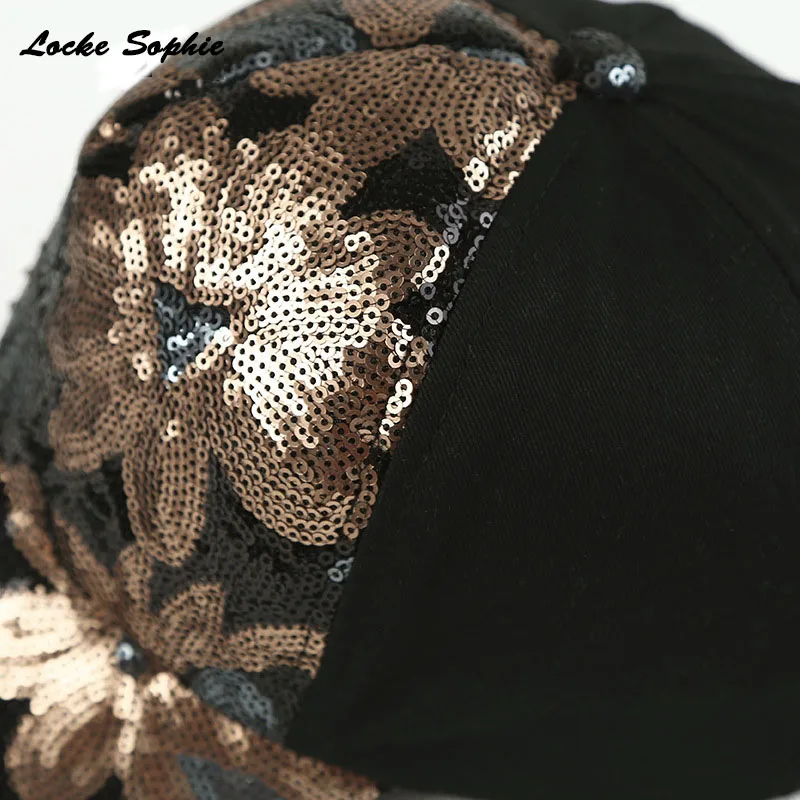 1pcs Women's Sun beret hats Caps 2019 Summer New Fashion mesh Sequins Splicing Peaked Hats Ladies Keep warm Lovely |