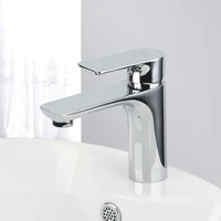 brass bathroom faucet chrome basin faucet single handle bathroom tap cold and hot water tap contemporary contemporary sink tap