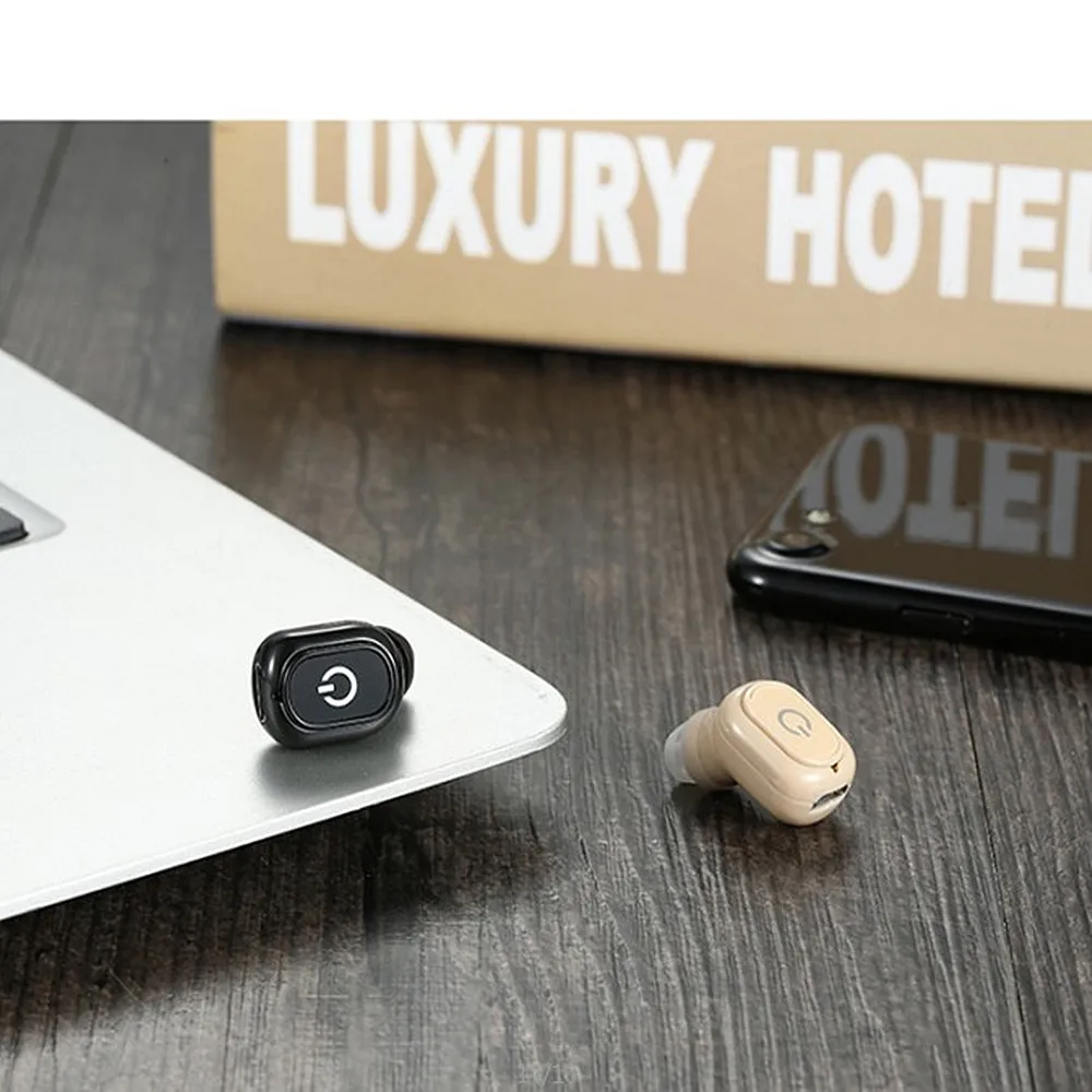 Mini Bluetooth Earbud Wireless Invisible Headphone Earpiece Headset with 8 Hours Play Time Car MIC | Электроника