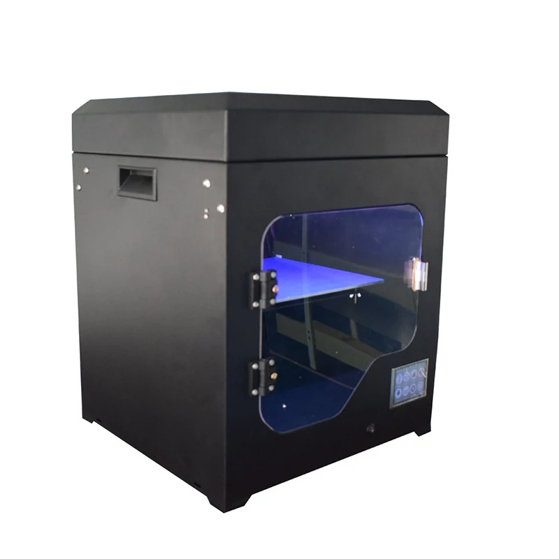 Fdm двойной экструдер 3d принтер полностью металлический сенсорный экран Высокая