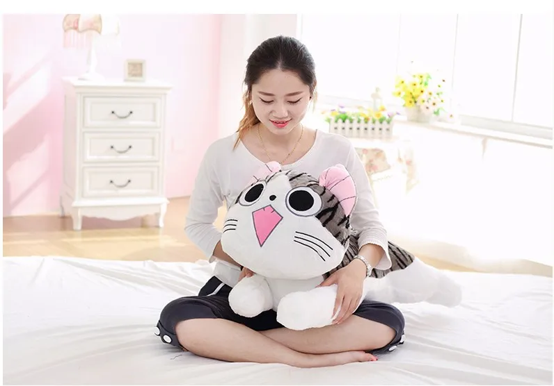 20 см кошка плюшевые игрушки чи Кошка мягкая кукла мягкие животные куклы сыра кошка мягкие игрушки кукла подушка для детей