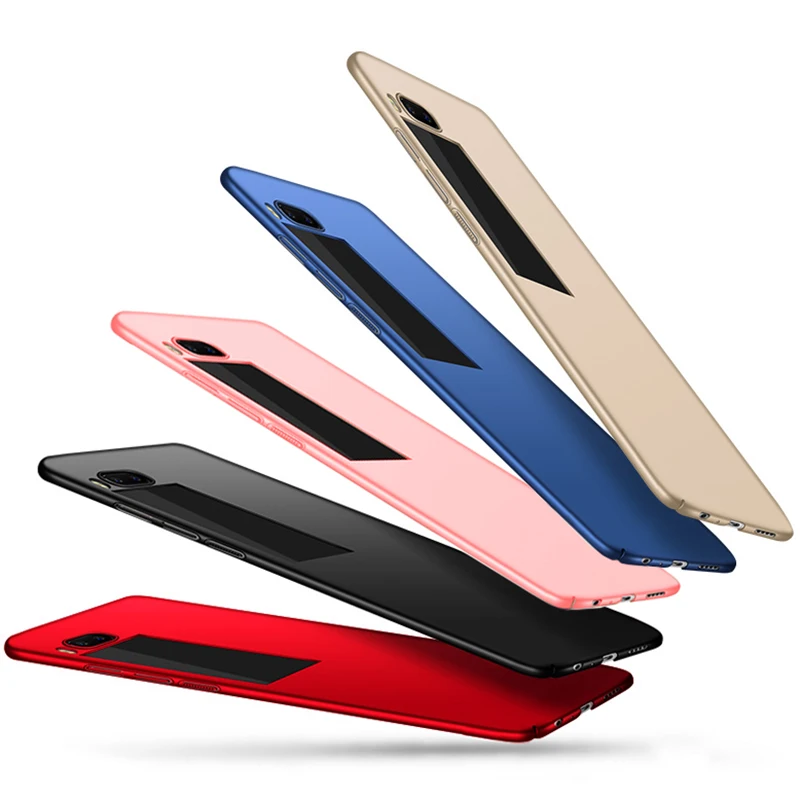 Чехол MAKAVO для Meizu Pro 7 Матовый Жесткий Пластиковый Тонкий чехол с защитой 360