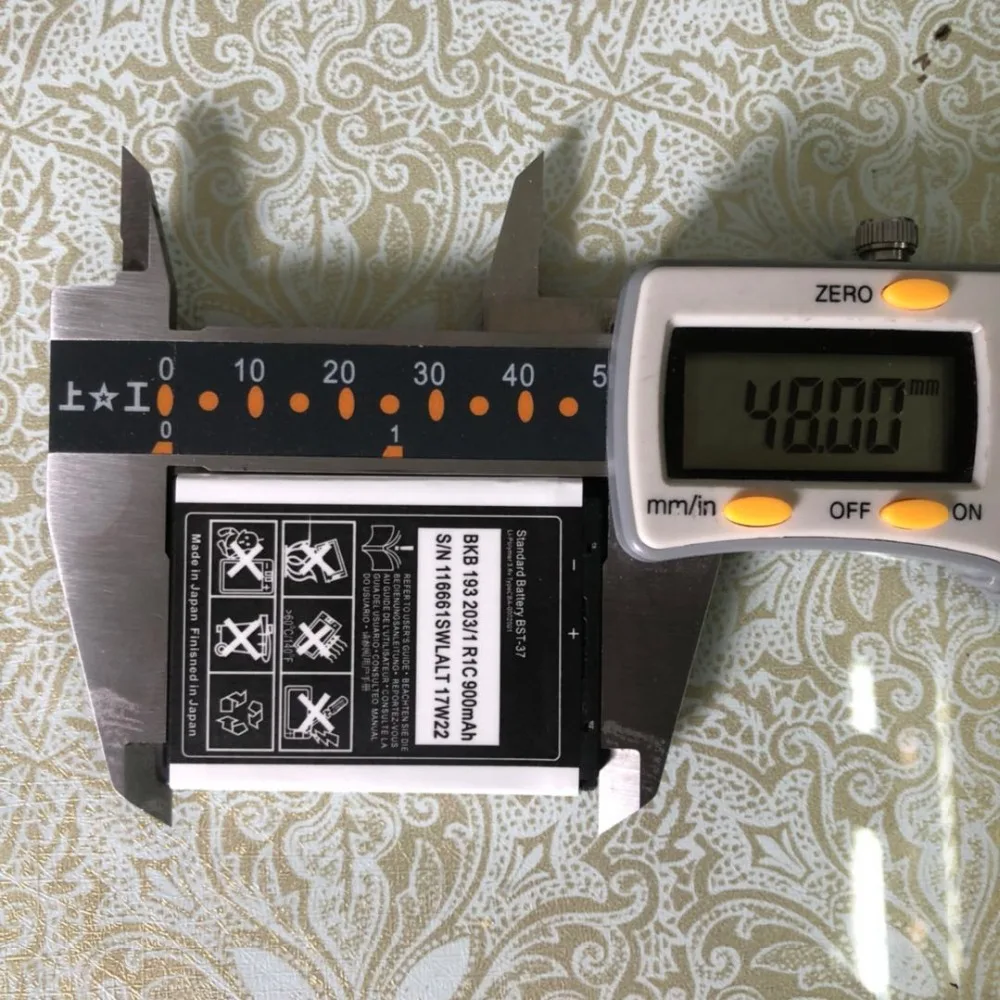 2 шт./лот новый аккумулятор BST37 BST 37 для телефона Sony Ericsson K750/ D750i W800i W810i K600 K610i K200i