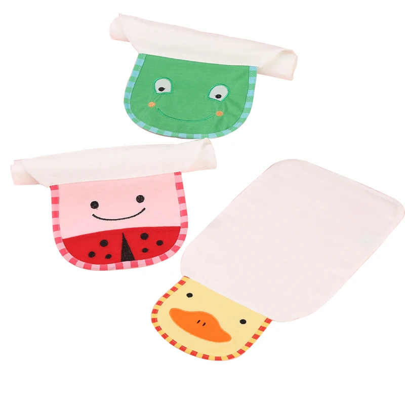 Детское газовое полотенце с высокой плотностью детское Хлопковое для пота