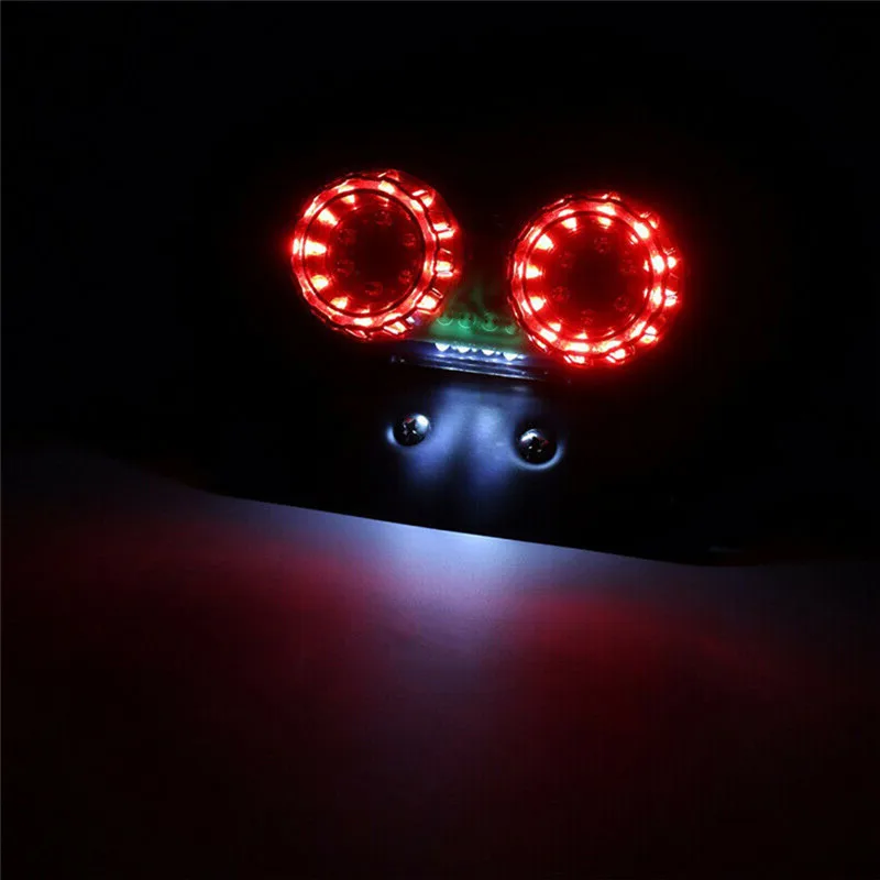 Универсальный светодиодный индикатор модификации мотоцикла красная лента для