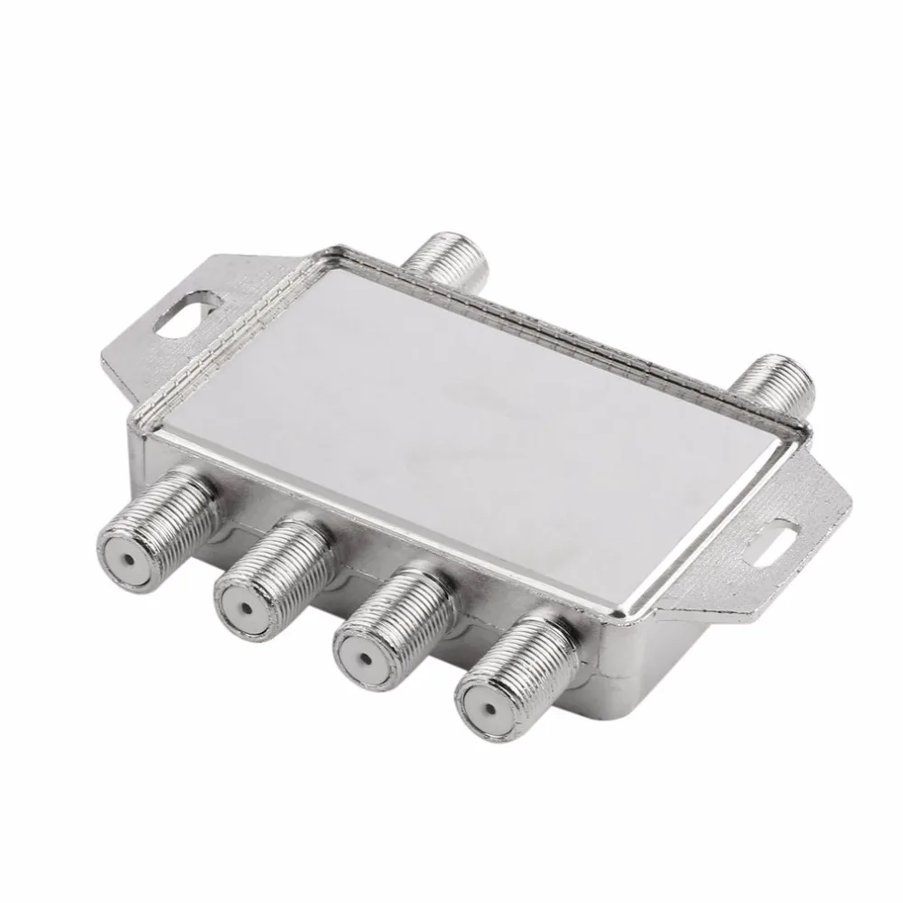 Мини Портативный 2x4 спутниковый сигнал Multiswitch LNB напряжение выбрано 950 2400 МГц