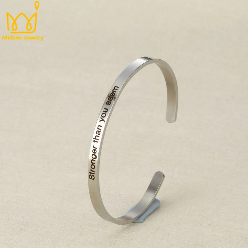 316L нержавеющая сталь выгравирована сильнее чем вы кажетесь положительным