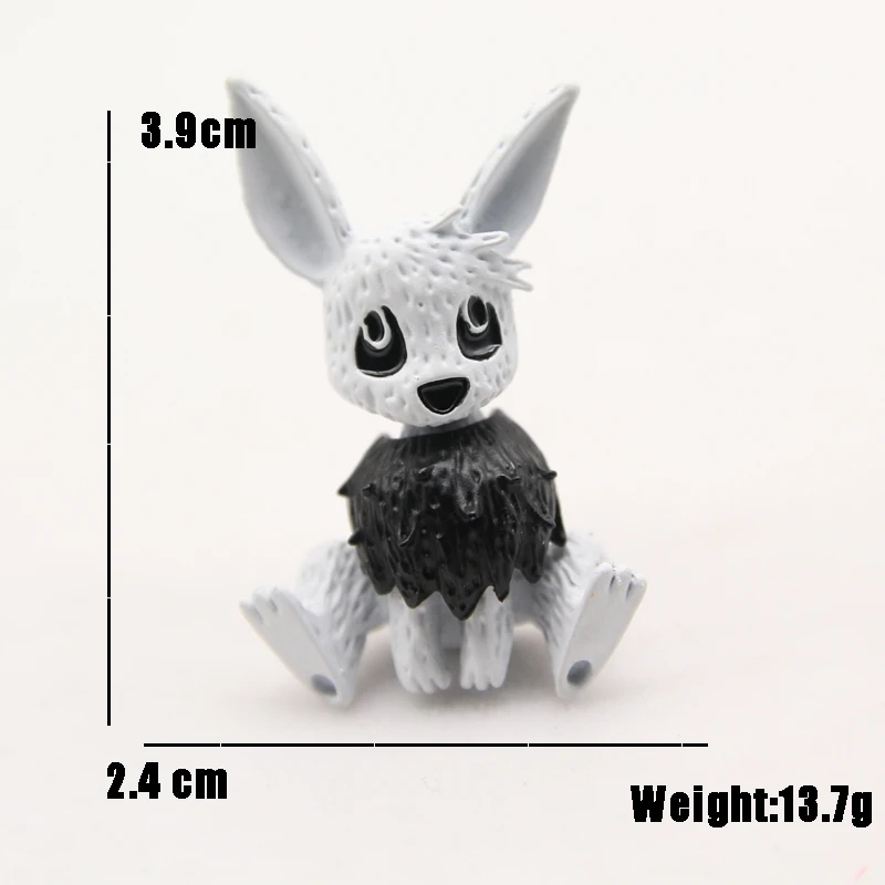 RHao Lovely Rabbit Brooches pins Cute Black White Enamel Animal brooches for Women Men Coat Sweater Clothes jewelry | Украшения и